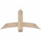 Ekena Millwork Bellingham Smooth Timber Gable Bracket, Douglas Fir, 48"W x 24"H x 3 1/2"D x 5 1/2"F, 12/12 Pitch GBW048X24X0406BEL00SDF - alternate 1